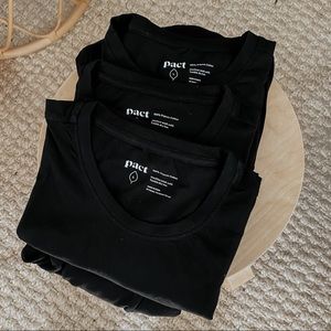 Softspun Crew Neck Tee from Pact, THREE, Large